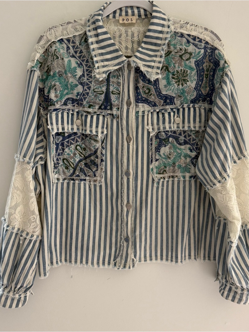 POL button up shirt